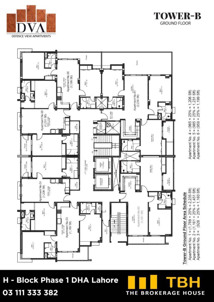 DVA Floor Plan Tower B (1)