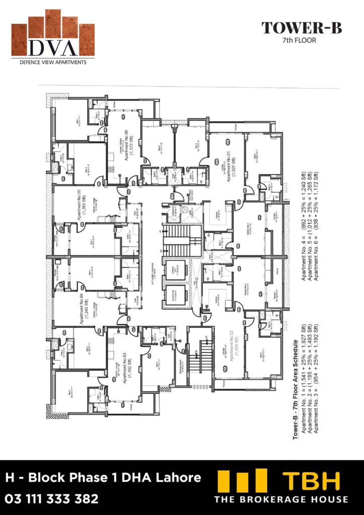 DVA Floor Plan Tower B (4)