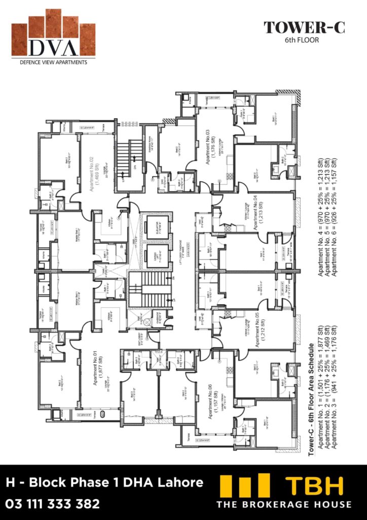 DVA Floor Plan Tower C (3)