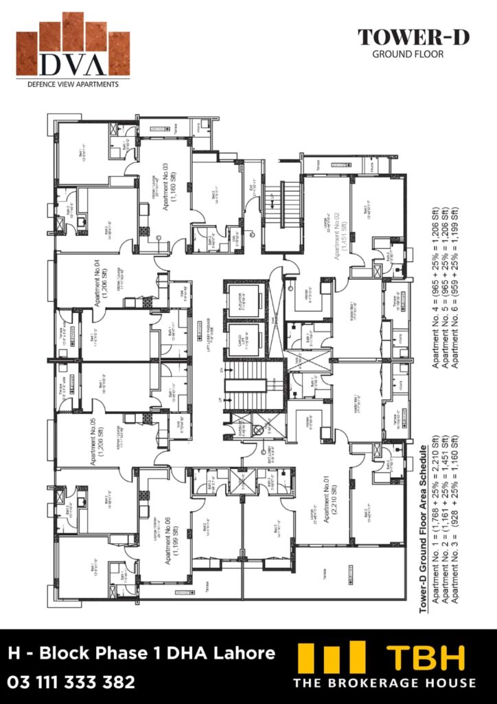 DVA Floor Plan Tower D (1)